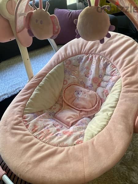 mastella automatic portable baby swing 1