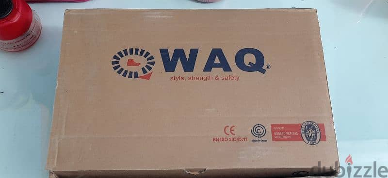 safety Shoes WAQ size 46 New Made in Oman حذاء سيفتي عماني مقاس ٤٦ 1