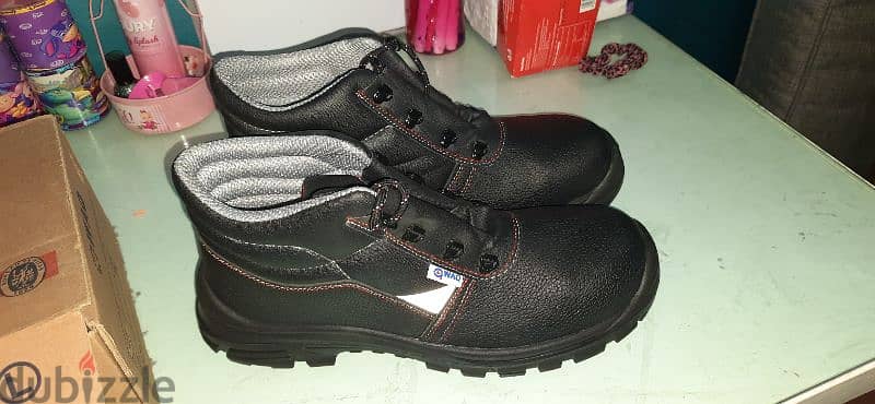 safety Shoes WAQ size 46 New Made in Oman حذاء سيفتي عماني مقاس ٤٦ 3