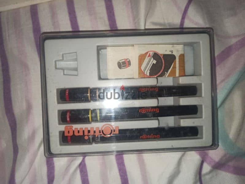 علبه اقلام روترينج اصلي rotring pens 3