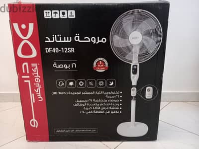 مروحة دايو بالريموت اعلى جودة ومواصفات عالمية 26 سرعه مروحه Stand Fan