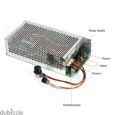 10-50V 100A 5000W DC Motor Engine Speed Controller 0-100% PWM Control