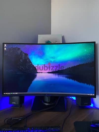 asus 27 curved 2k gaming monitor va 165 hz vg27wq