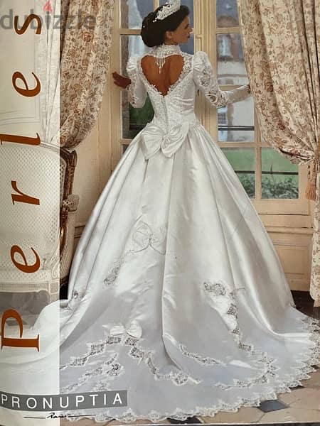 Wedding Dress in perfect conditionsفستان زفاف استخدام مرة واحدة فقط 5