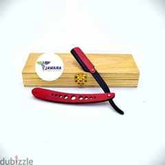 Shaving Straight Razor Stainless Steel With Wooden Box 0