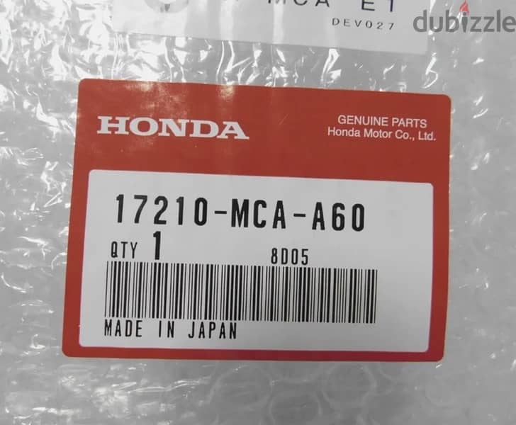 OEM Honda Goldwing Air filter 1