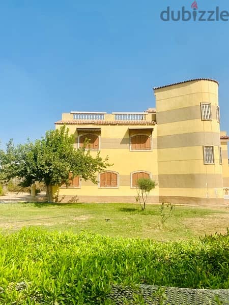 Stand alone villa for sale-  4000mڤيلا على فدان للبيع في الريف الاوربي 4