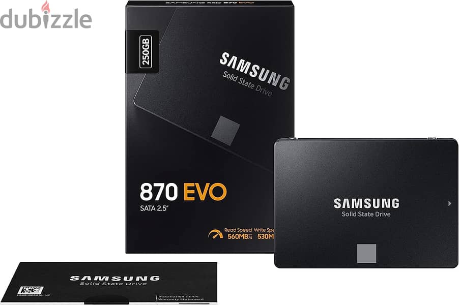 samsung 870 evo 250gb 0