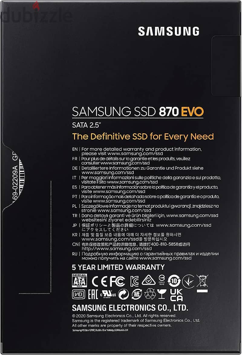 samsung 870 evo 250gb 2