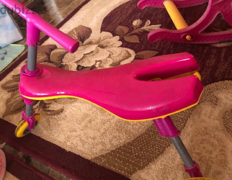 سكوتر دراجة اطفال ثلاثية سريعة قابلة للطي  وارد من السعودية 1