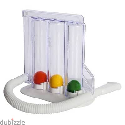 New Spirometer Lung Exerciser - جهاز تدريب التنفس جديد