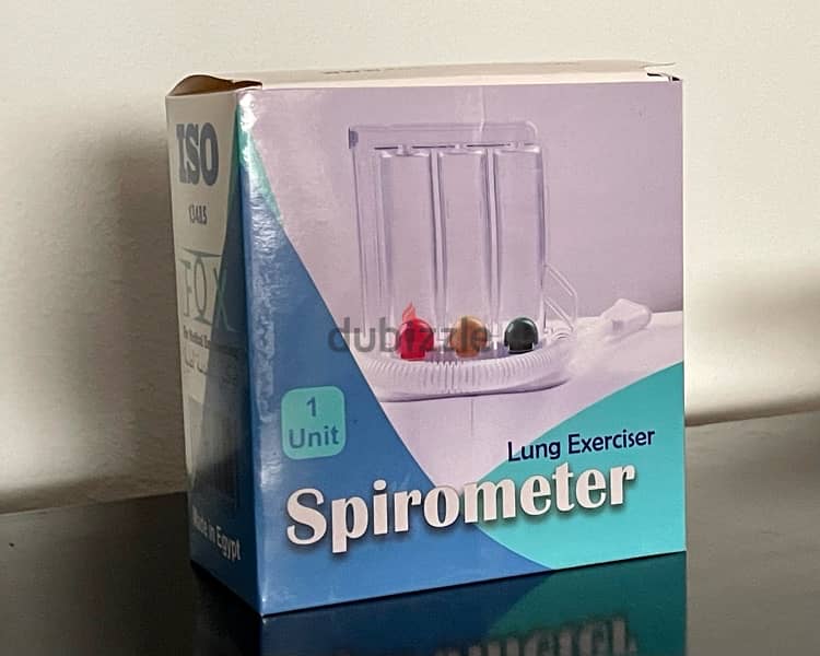 New Spirometer Lung Exerciser - جهاز تدريب التنفس جديد 1