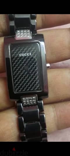 Gucci Ceramic Original Swiss Watch  For Lady
