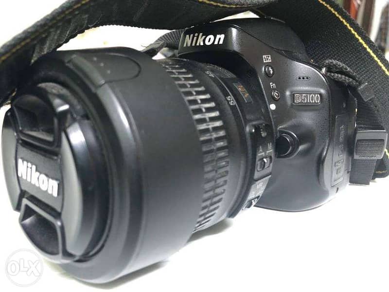 Nikon D5100 + lens 18-55 + lens 55-200 0