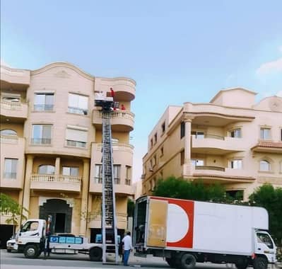 شركة المهندس لنقل ورفع العفش، ونش رفع الاثاث، داخل حلوان