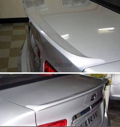 Kia Cerato Trunk Spoiler / سبويلر شنطة كيا سيراتو