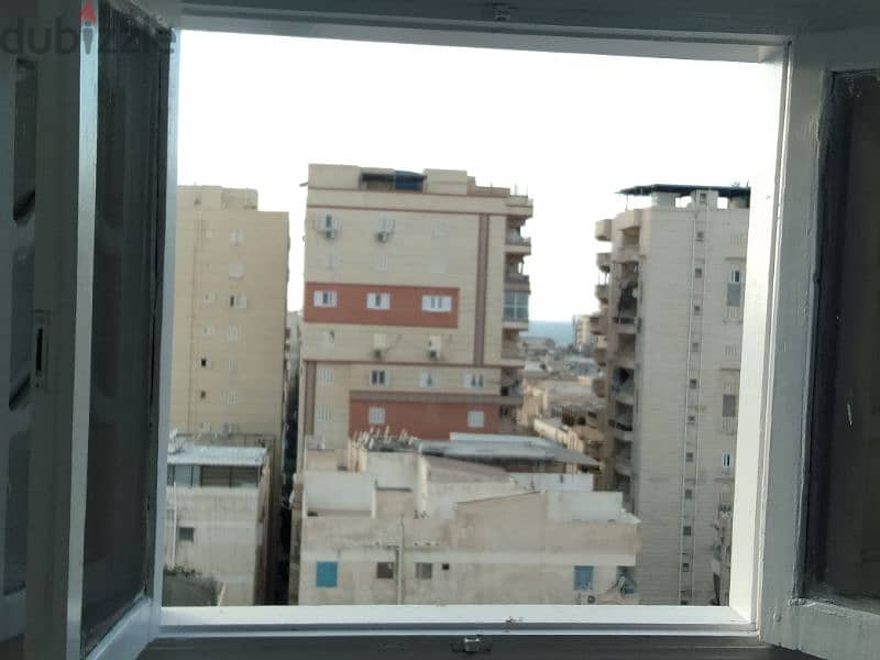 شقه رابع عماره من الشارع الرئيسي بشاطئ النخيل الاسكندريه 13
