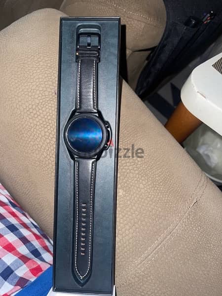 Samsung galaxy watch 3 45mm with lether strap 2