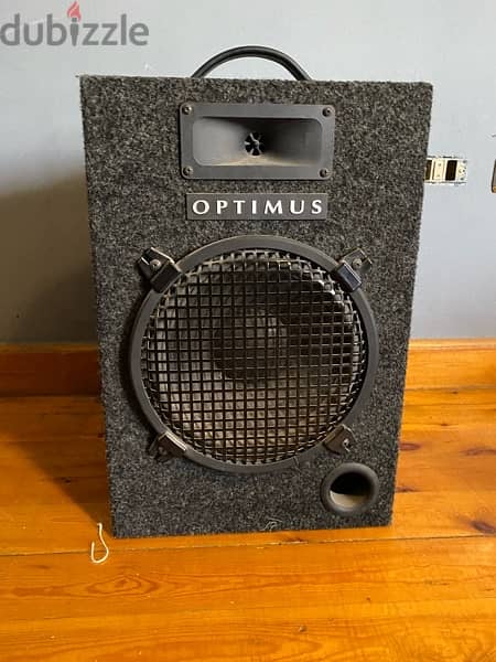 2 Vintage Optimus speakers 2