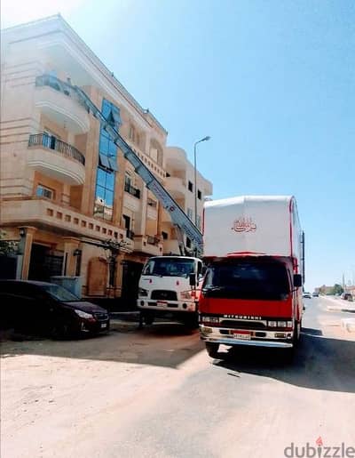 شركة الفراعنة لنقل ورفع الاثاث، ونش رفع عفش، داخل مصر الجديدة
