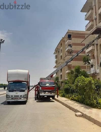 شركة الفراعنة لنقل ورفع العفش، ونش رفع الاثاث، داخل حدائق حلوان