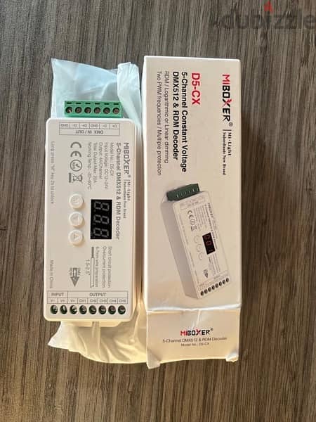 DMX 512 &RDM Decoder (new) Digital D5-CX 5 Channel constant voltage 1