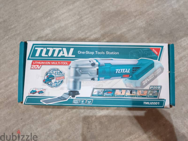 TOTAL Lithium-Ion Multi-tool 20V (Battery & Charger NOT Included) 1