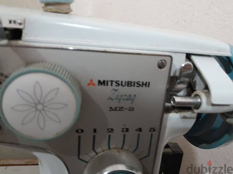 ماكينة خياطة ميتسوبيشى يابانى اصلى مستعملة تحفة 1