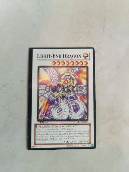 light end dragon  yu-gi-oh card 0