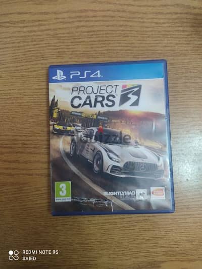 CD for ps 4 project car game