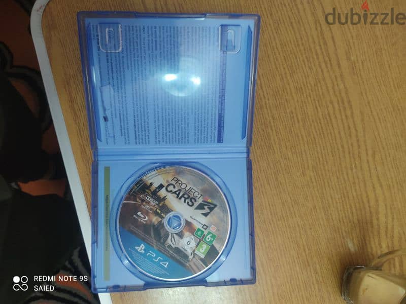 CD for ps 4 project car game 2