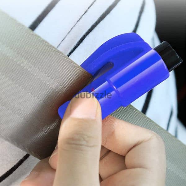 مفتاح طوارىء فتح السيارة  Car Escape Tool Glass Breaker Belt Cutter 8