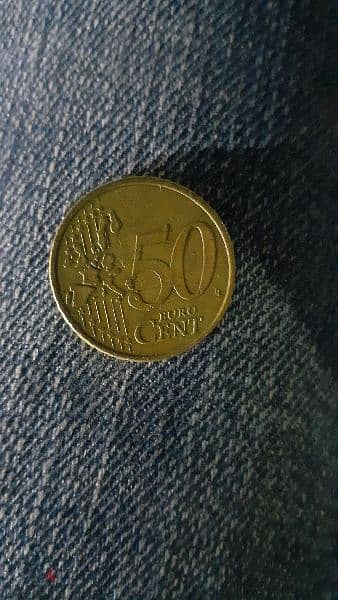 50 سنت يورو 2002 0