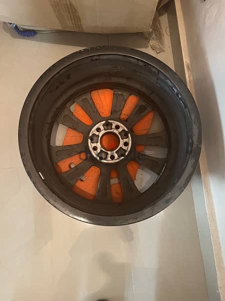 Aluminum wheel for E Class Exclusive with tyre 1
