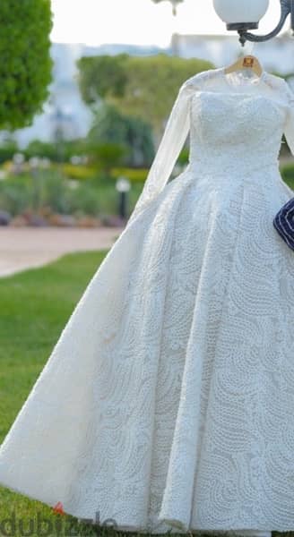 for rent - used only once - wedding dress by Dema khoudier 1