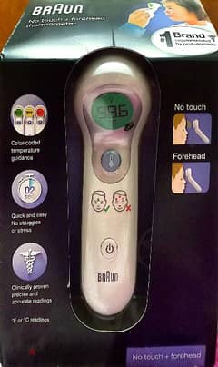 No touch forhead thermometer model NNT3000