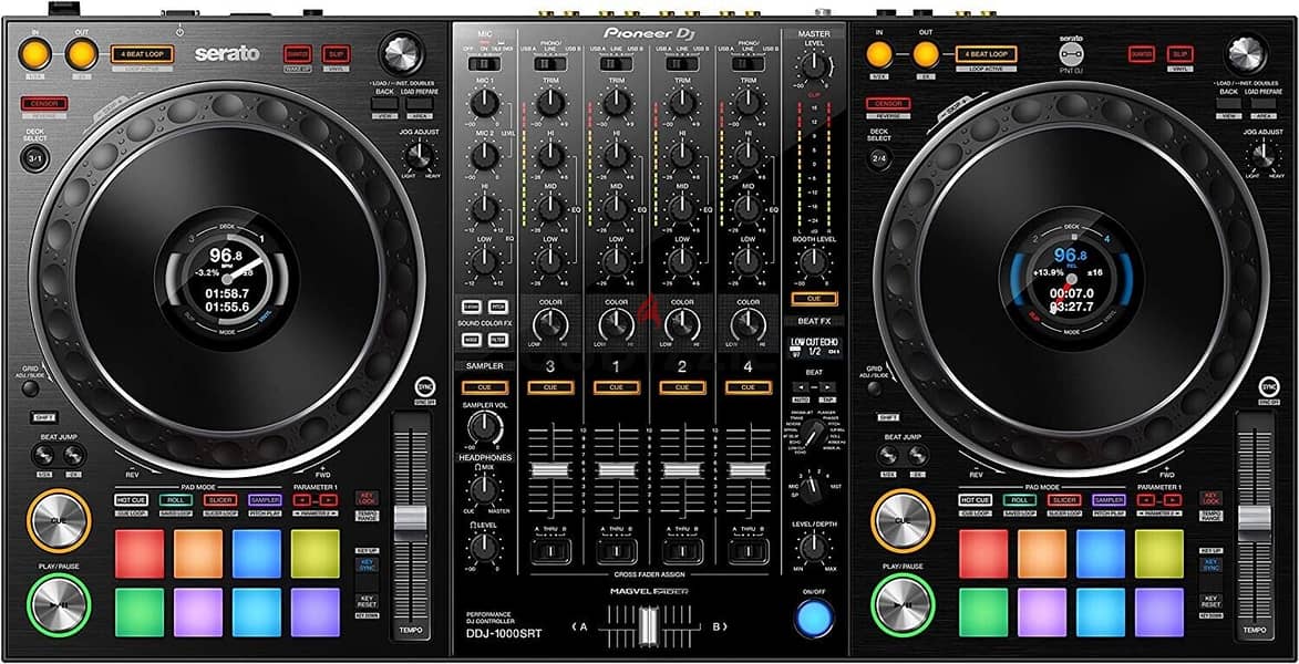Pioneer DJ DDJ-1000SRT Black DJ Controller Serato DJ Pro 4ch AC100V-24 6