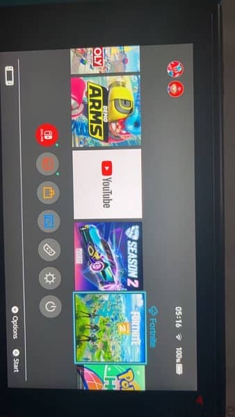 Nintendo switch with lots of games 8