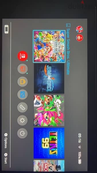 Nintendo switch with lots of games 9