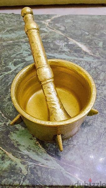 هون نحاس صافي انتيك antique copper mortar