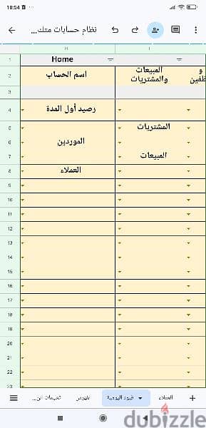 محاسب و مصمم أنظمة حسابات بالاكسيل و الدرايف