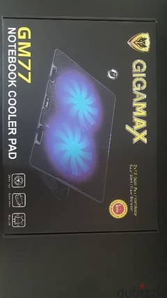 Gigamax GM77 Laptop Cooler - New 0