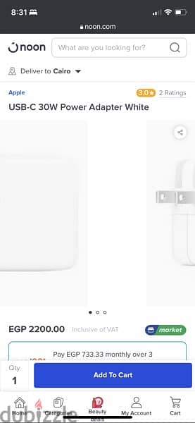 Apple 30W USB‑C Power Adapter 2