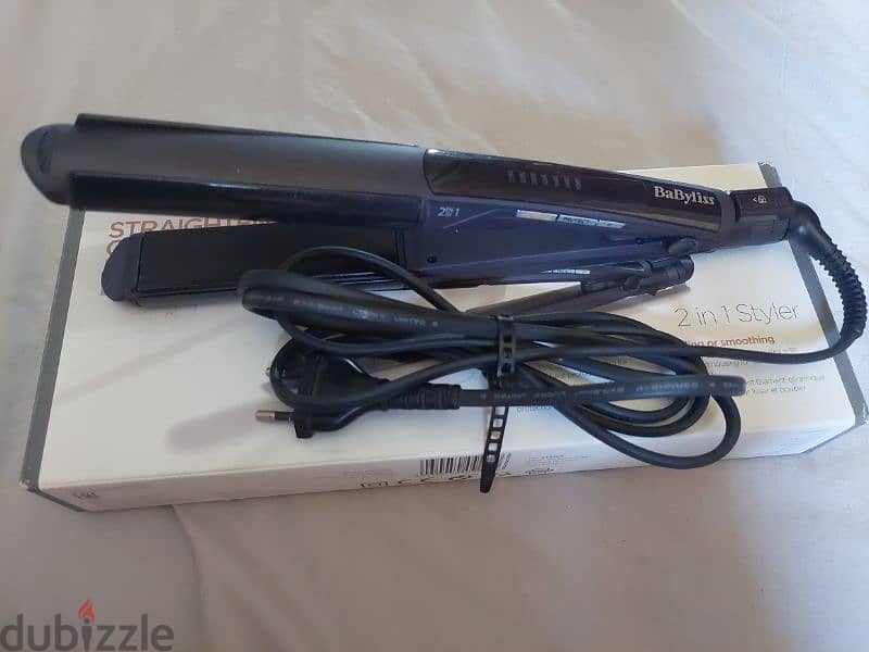 Babyliss ST330E 2-in-1 Wet And Dry Hair Curler 0