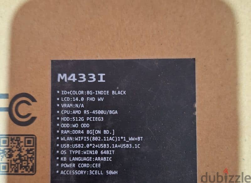 Asus VivoBook S14 M433IA-EB022T Laptop - AMD
Ryzen 5-4500U 0