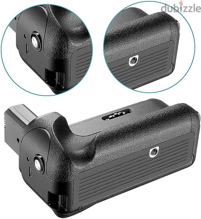 DMK Power Battery Grip Replacement Compatible with Sony Mirrorless. 2