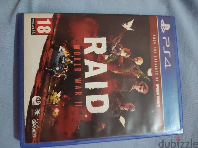 Raid world War II PS4 1