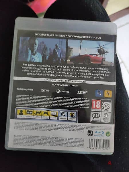 GTA5 - PS3 - Grand Theft auto V Five بلاي ستيشن 3 3