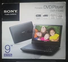 SONY DVD 9" Screen - USB 0