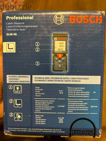 Bosch Professional Laser measure 2